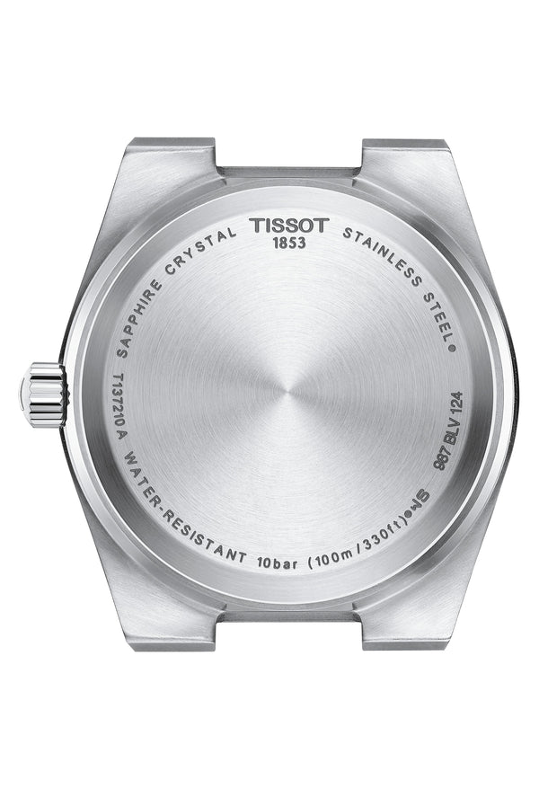 Tissot Ladies PRX 35mm Pink Dial Quartz Watch Stainless Steel