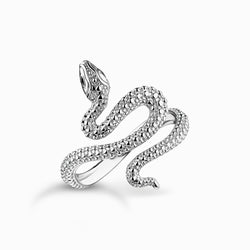 Thomas Sabo Snake Ring Tempting Romance Steling Silver