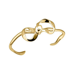 Laura Ashley Bow Bangle Gold Plated