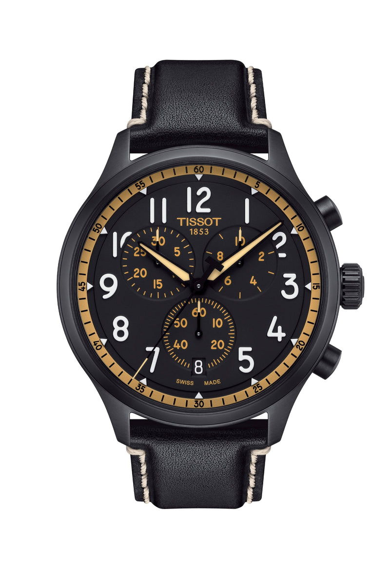 Mens Tissot Chrono Classic XL Strap Watch