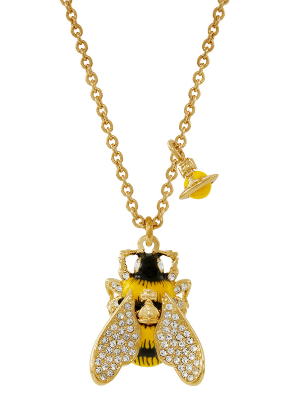 Vivienne Westwood Bumble Bee Pendant Gold Plated