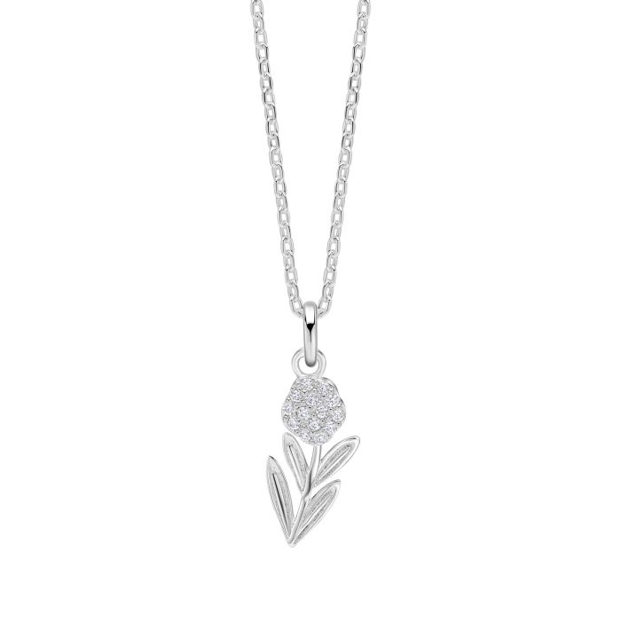 Laura Ashley Serena Necklace Silver Plated