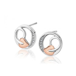 Clogau Tree Of Life Vine Stud Earrings Silver *