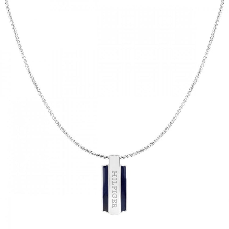 Tommy Hilfiger Parker Dog Tag Pendant Stainless Steel