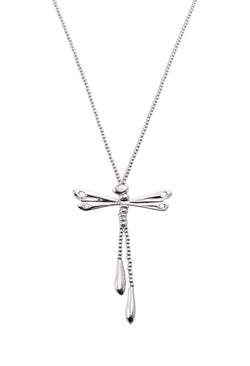 UNOde50 Betterfly (Dragonfly) Necklace Silver Plated