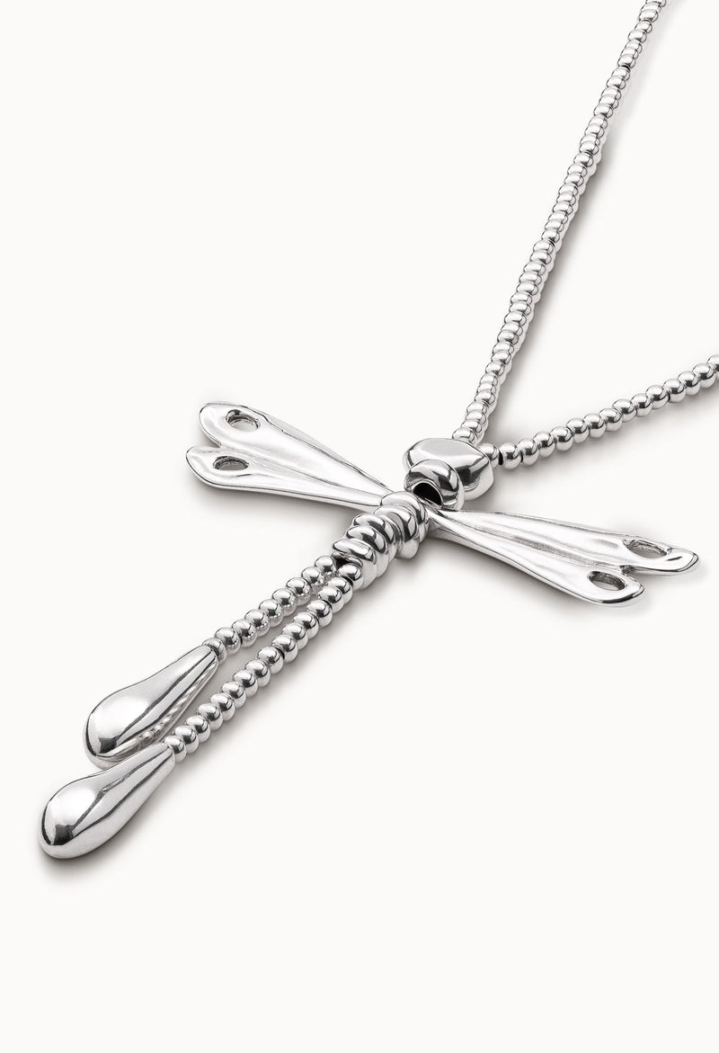 UNOde50 Betterfly (Dragonfly) Necklace Silver Plated