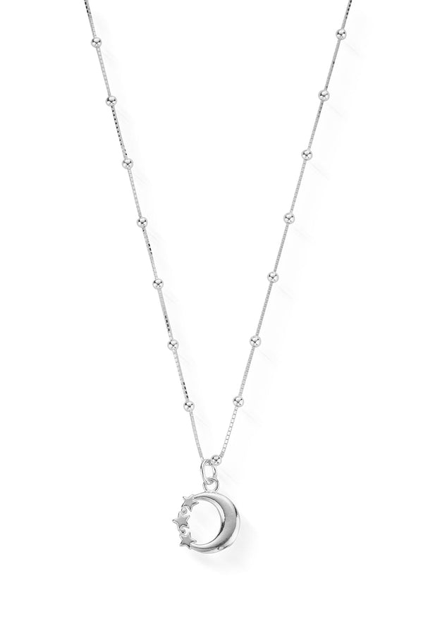 ChloBo Bobble Chain Moon & Star Pendant